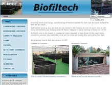 Tablet Screenshot of biofiltech.com.au